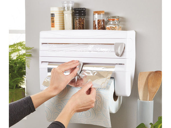 Papiero padėklė kitchen organizatorius 4-in-1