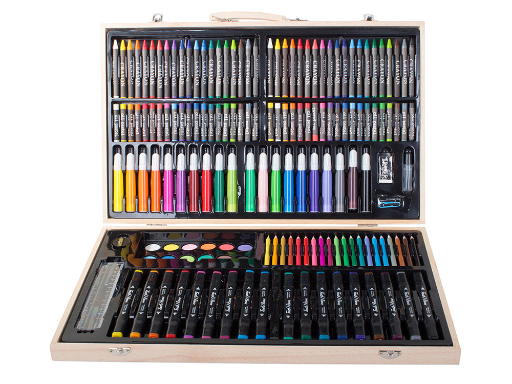 Menininkų rinkinys tapybos dėžutė 188 vnt.