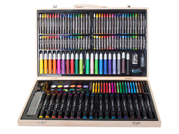 Menininkų rinkinys tapybos dėžutė 188 vnt.