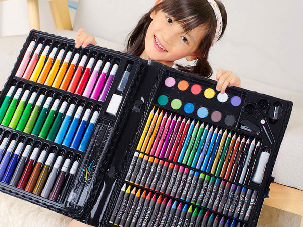 Menininkų rinkinys tapybai dėžutėje 150 vnt.