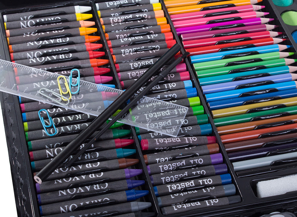 Menininkų rinkinys tapybai dėžutėje 150 vnt.