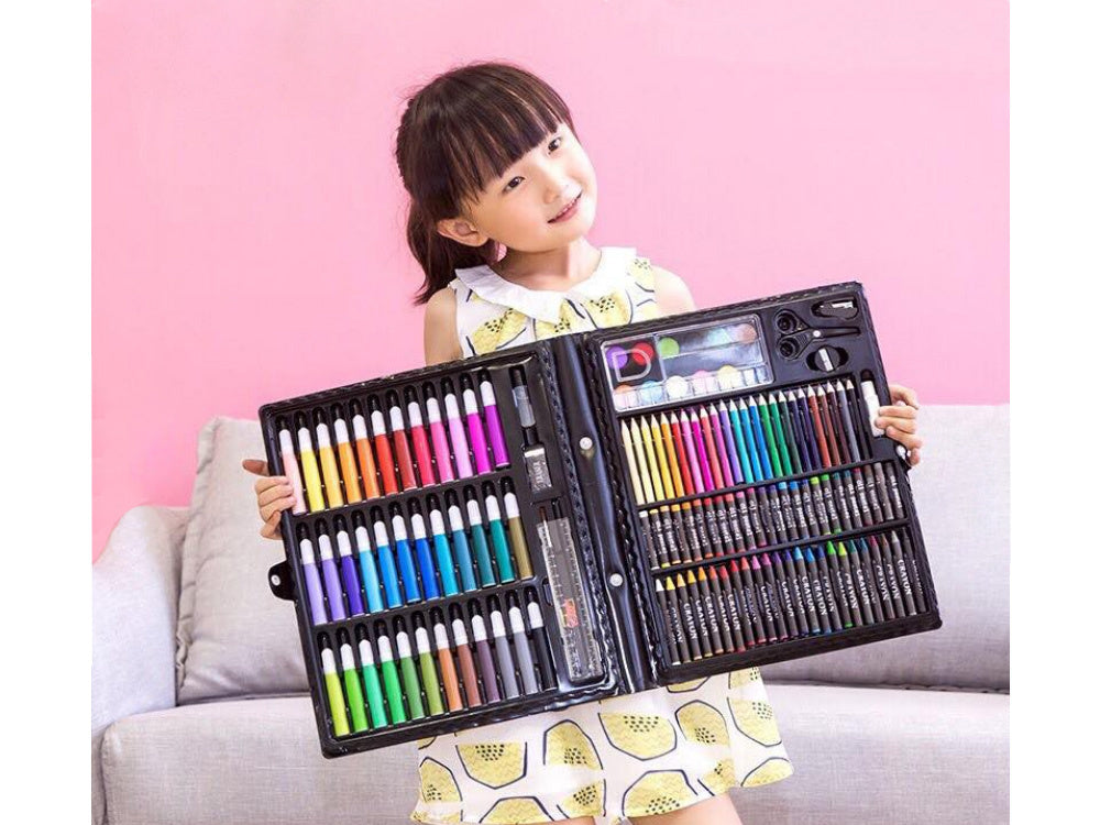 Menininkų rinkinys tapybai dėžutėje 150 vnt.