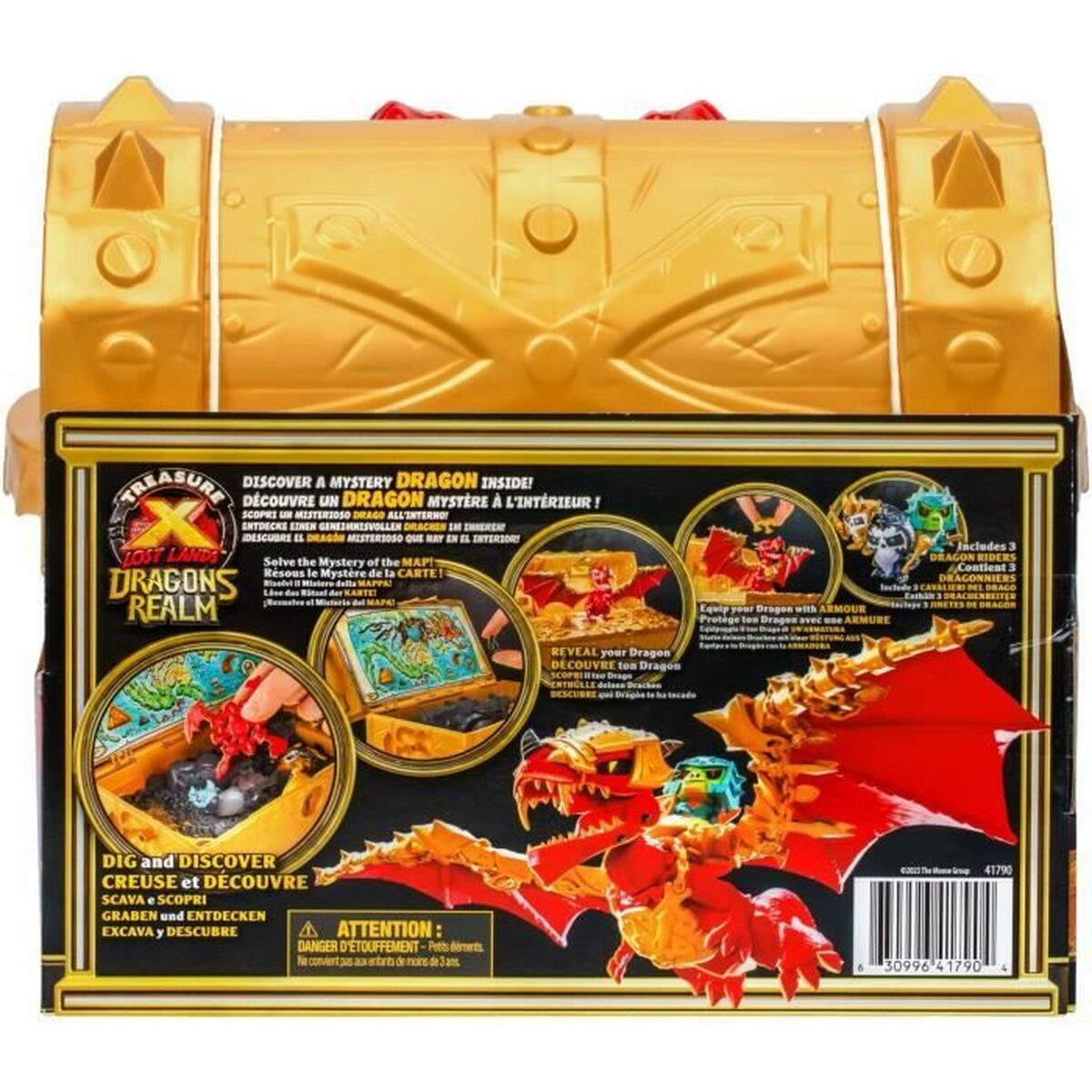 Playset Moose Toys Dragons Realm Treasure Chest