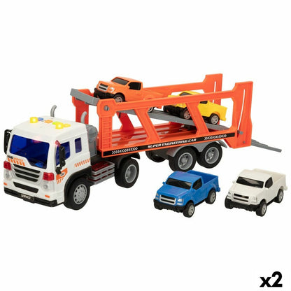 Sunkvežimių vežimėlis ir automobiliai Speed & Go 37,5 x 12,5 x 10 cm (2 vnt.)