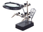 Trečiosios rankos lutteris 5 led rankenė 2,5x 90 mm tuning lamp