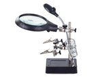 Trečiosios rankos lutteris 5 led rankenė 2,5x 90 mm tuning lamp