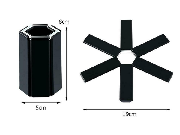 Karšto puodo laikiklis sulankstoma keptuvė 19cm