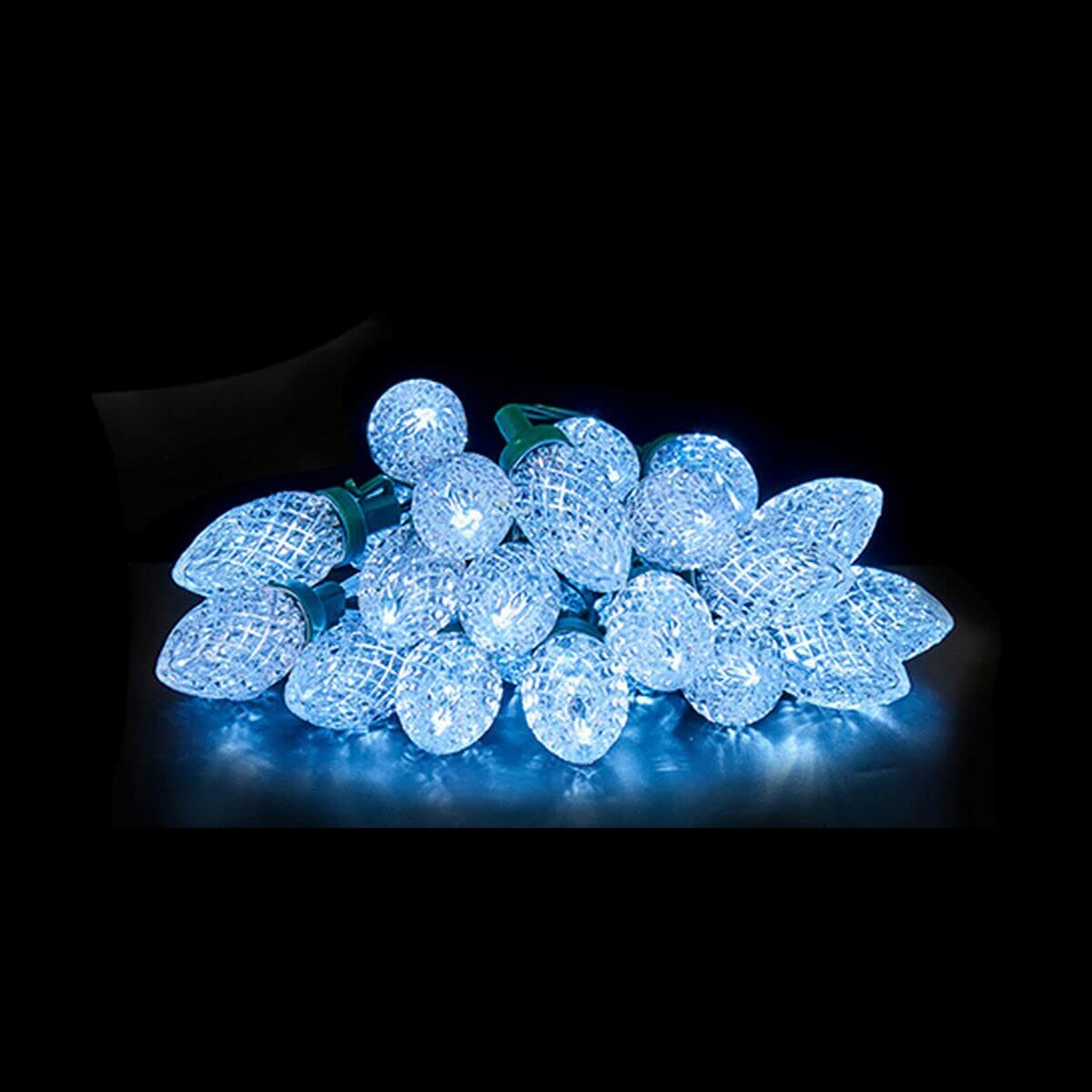 LED žibintų vainikas Balta 500 x 5 x 2 cm (12 vnt.)