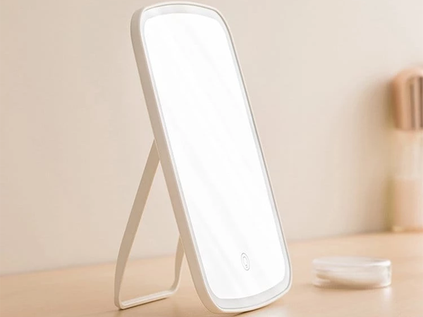 Led apšviestas kosmetikos makiažo veidrodis