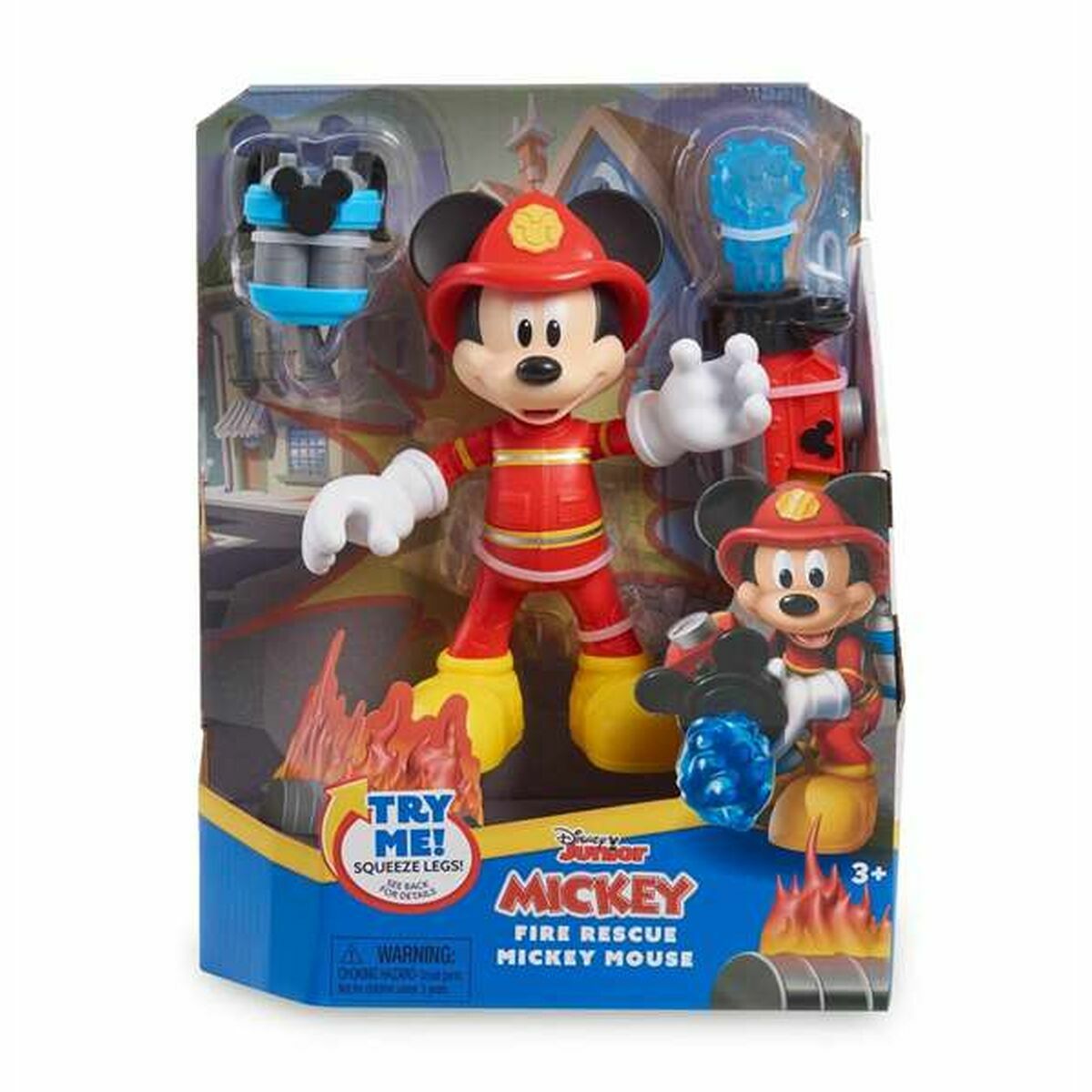 Veiklos rodikliai Famosa Mickey Fireman 15 cm