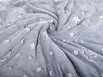 Minkšta antklodė lovatiesė šviečianti 150x180