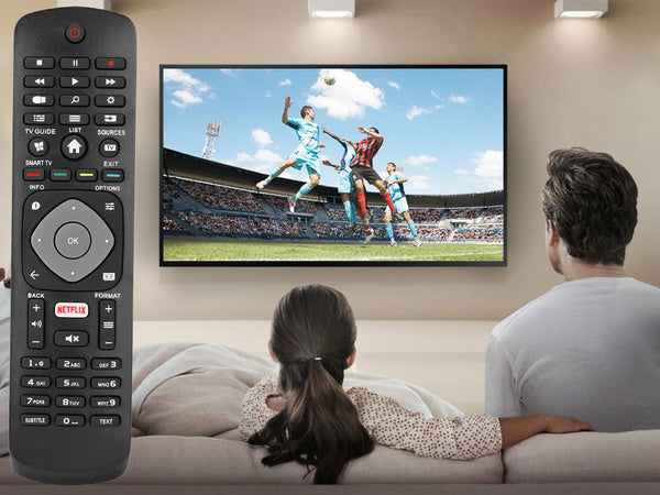 Universalus nuotolinio valdymo pultas televizoriui smart 4k uhd