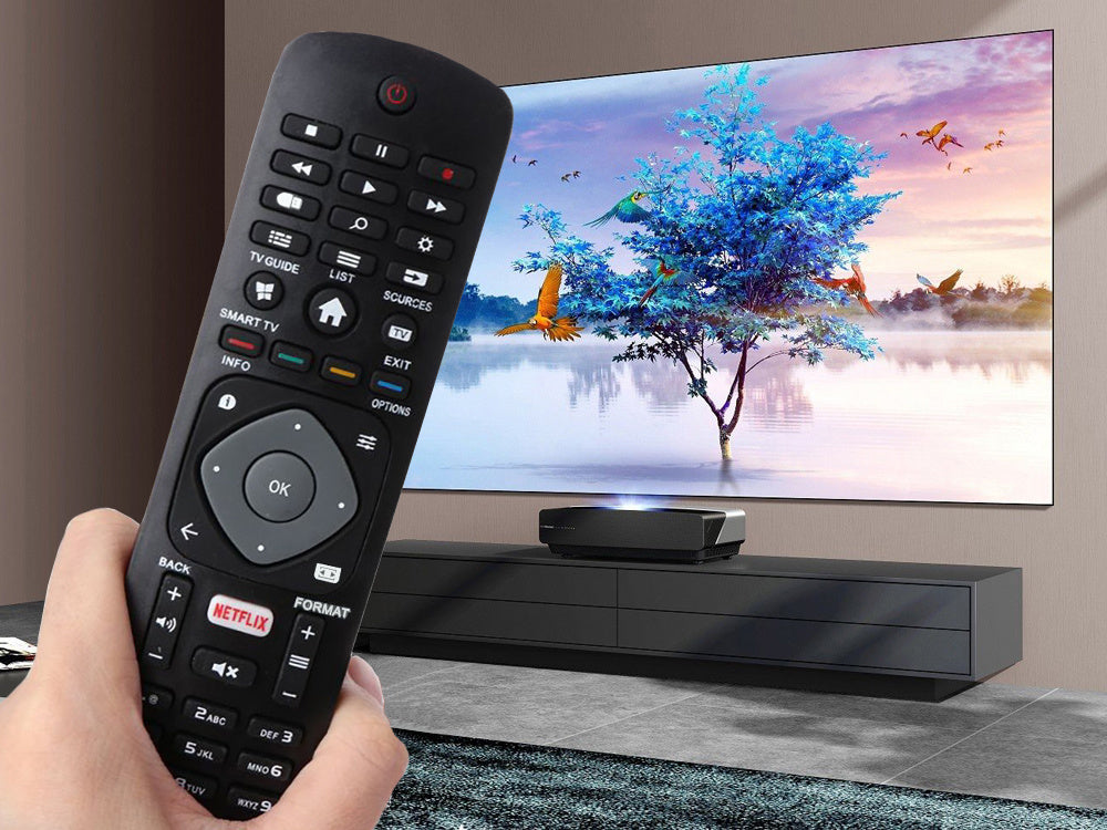 Universalus nuotolinio valdymo pultas televizoriui smart 4k uhd