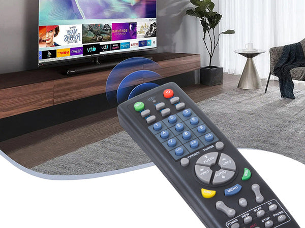 Universalus nuotolinio valdymo pultas daugiafunkcinis tv audio video