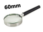 Klasikinis skaitymo stiklas 60 mm