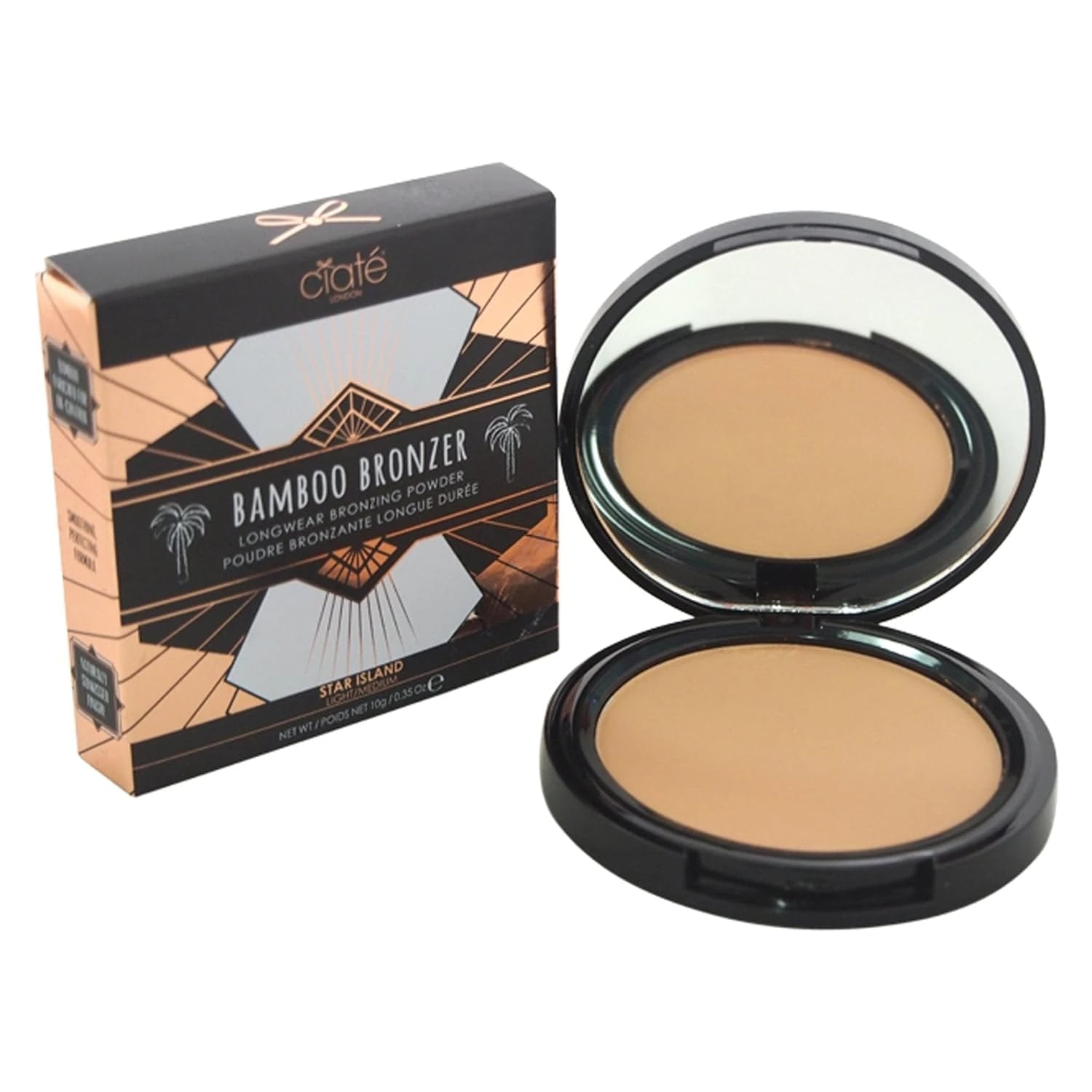 Ciaté London Bamboo kompaktinis bronzantas Star Island 10 g