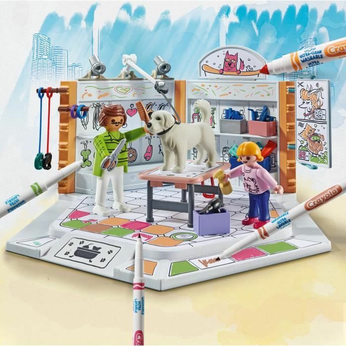 Playset Playmobil Color 71514 Grooming Salon 61 Dalys