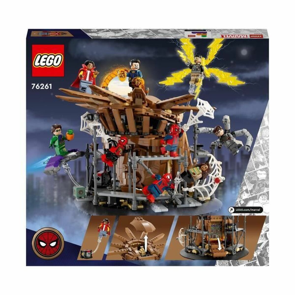 Playset Lego Marvel 76261 Spider-Man No Way Home Final Battle 900 Dalys