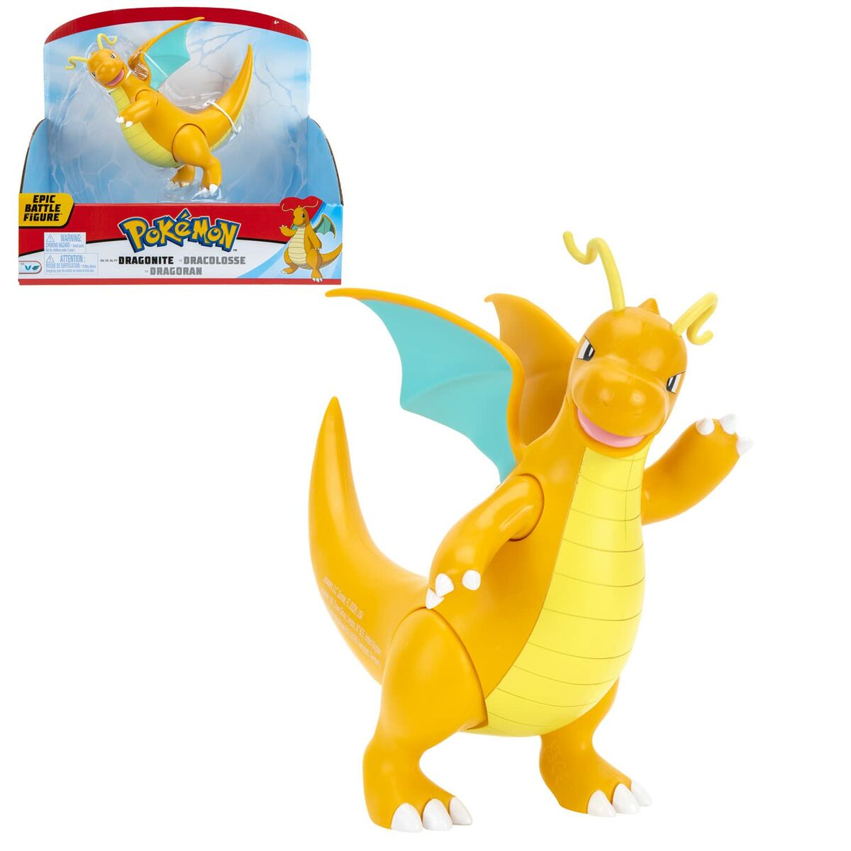 Sujungiama dalis Pokémon Dragonite 30 cm