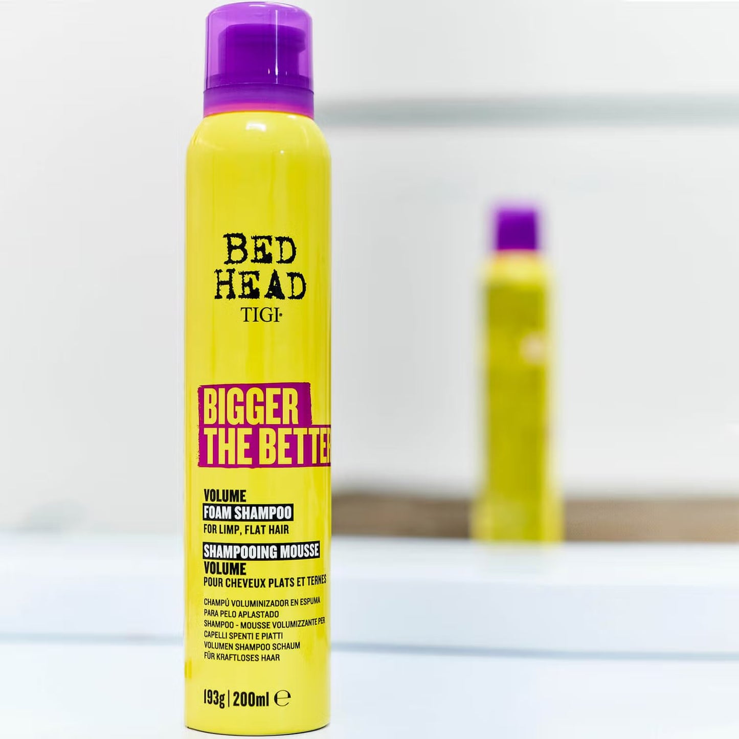 Tigi Bed Head Bigger The Better šampūno putos 200ml