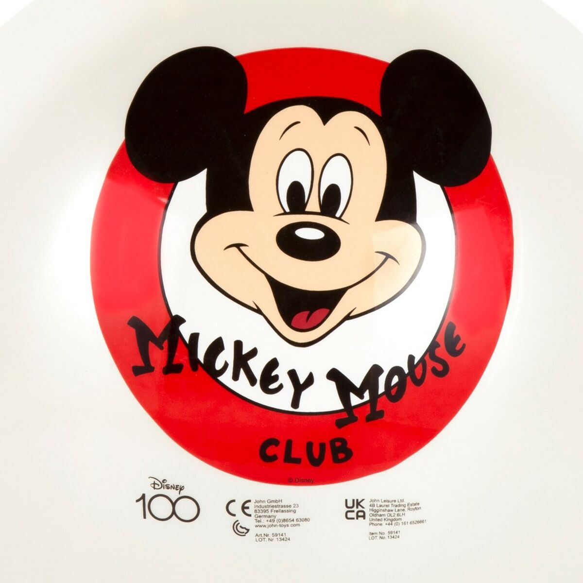 Lēkšana ar bumbu Mickey Mouse Ø 45 cm (10 vnt.)