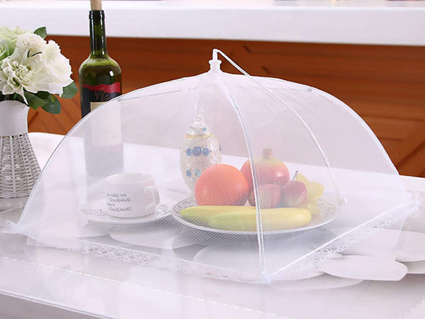 Tinklelis nuo uodų maisto dangtis kepsninė vaisiai