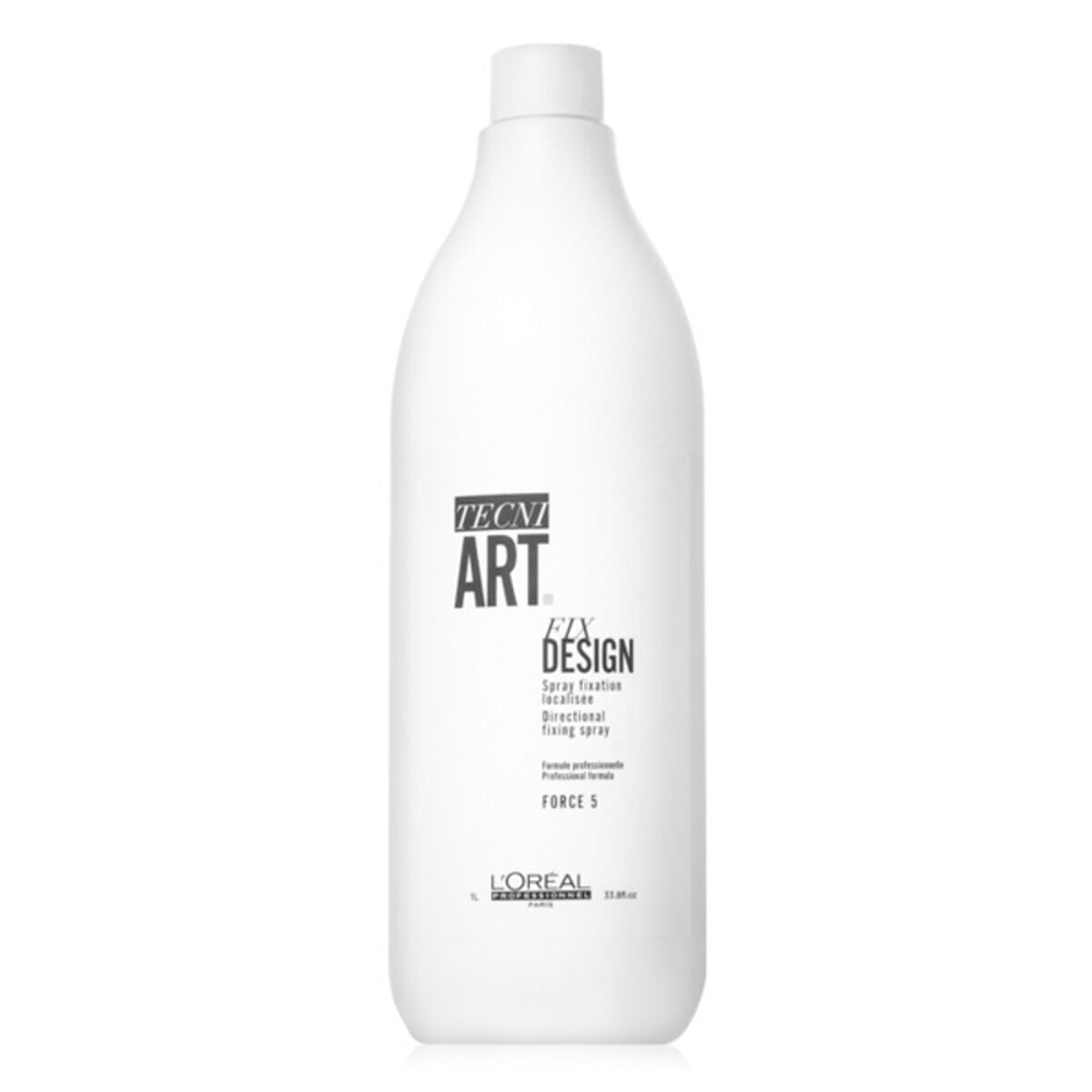 Stiprios fiksacijos lakas L'Oreal Professionnel Paris Tecno Art Force 5 (1000 ml)