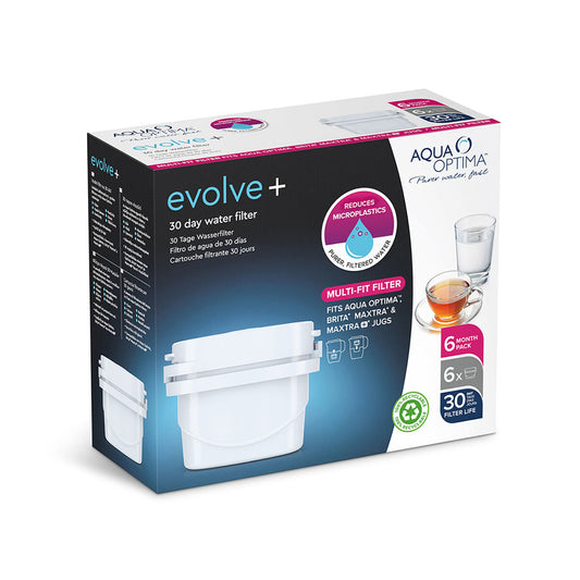 Puodelio-filtro filtras Aqua Optima Single Life Evolve (6 vnt.)