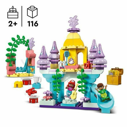 Statybos rinkinys Lego Disney 10435 Ariel's Magical Underwater Palace Spalvotas 116 Dalys