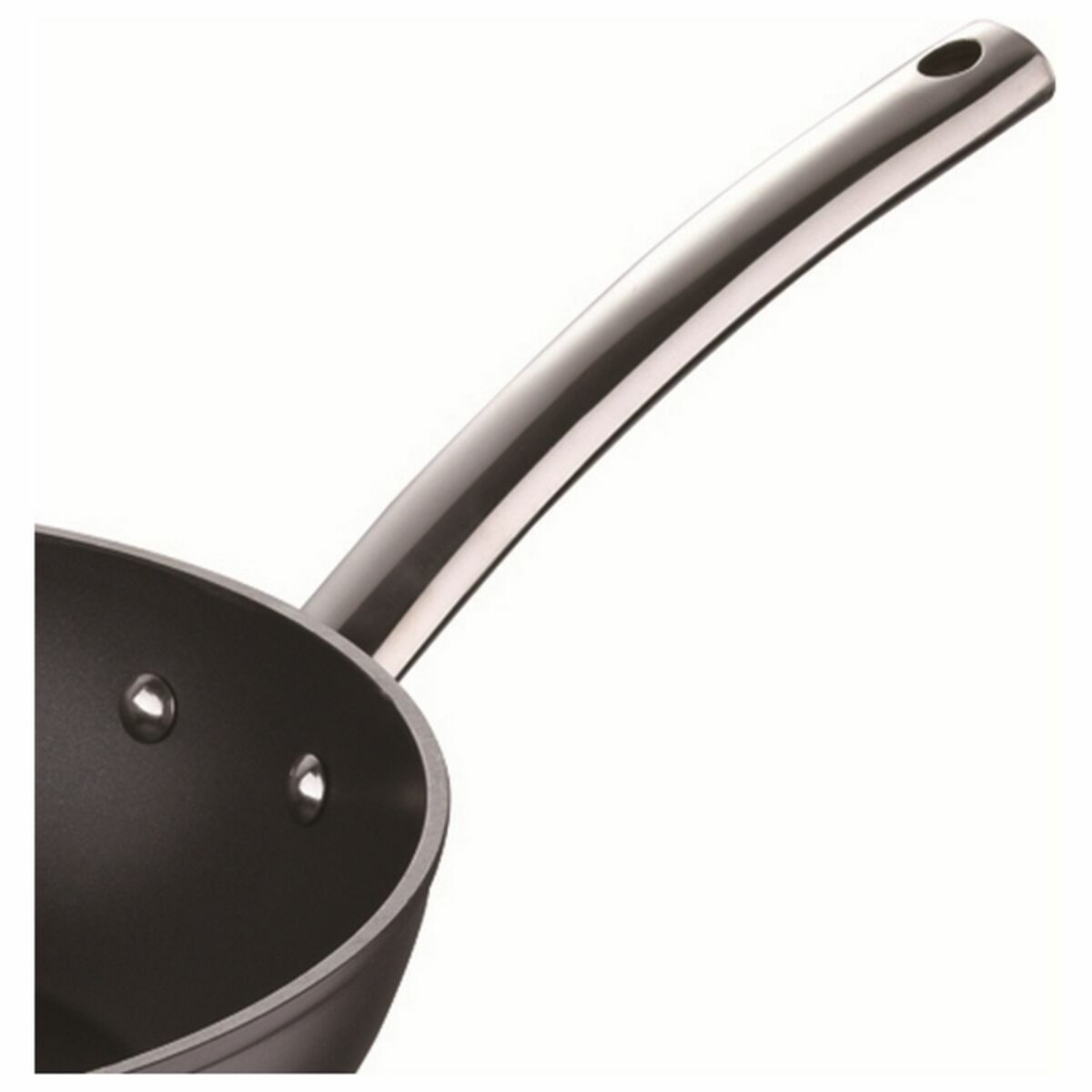 Wok keptuvė Masterpro Juoda Aliuminis Grūdintas aliuminis (Ø 28 cm)