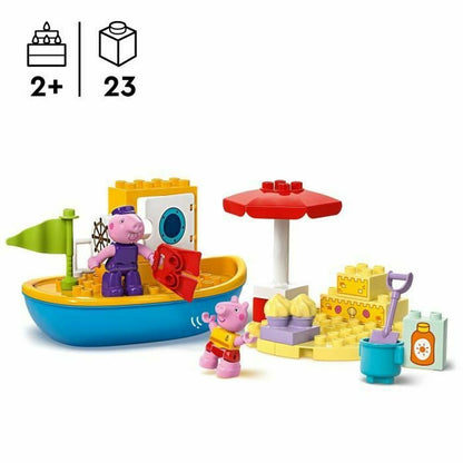 Statybos rinkinys Lego Peppa Pig's Boat Trip Spalvotas