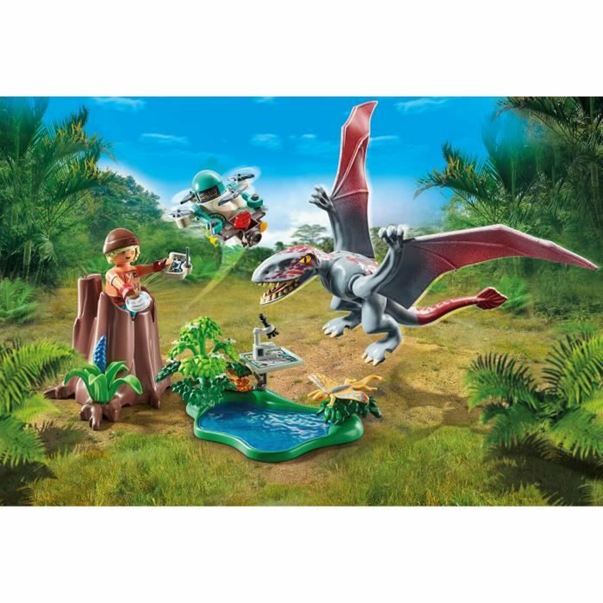 Playset Playmobil Dinos 71525