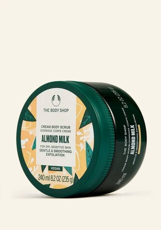 The Body Shop Almond Milk kūno šveitiklis 250 ml