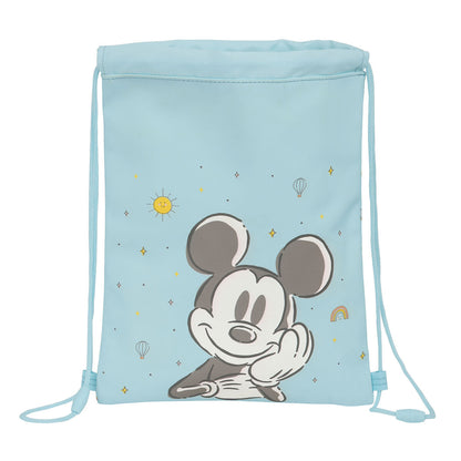 Kuprinė su virvutėmis Mickey Mouse Clubhouse Baby Mėlyna 26 x 34 x 1 cm