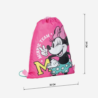 Vaikiška kuprinė Minnie Mouse Fuksija