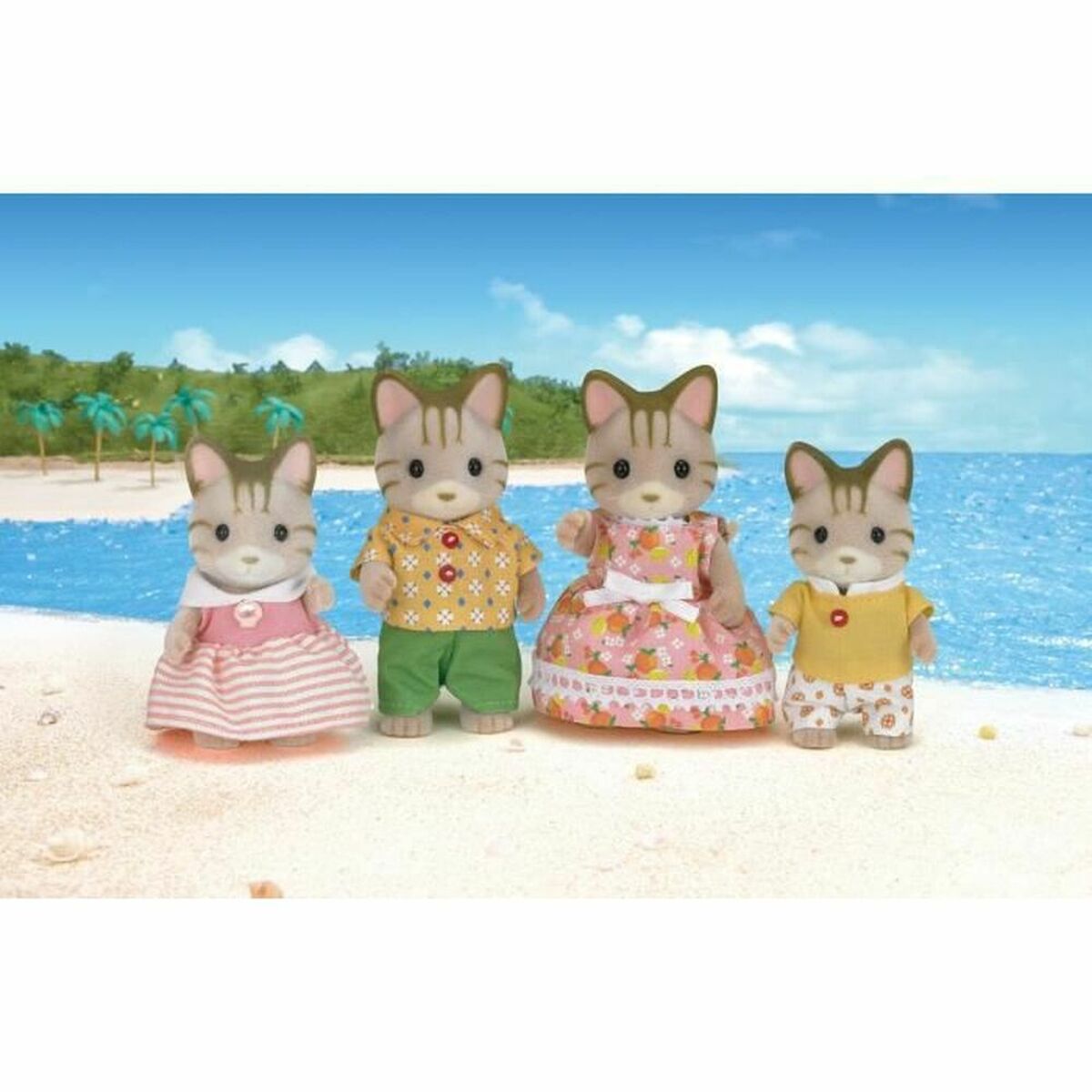 Veiklos rodikliai Sylvanian Families Striped Cat Family