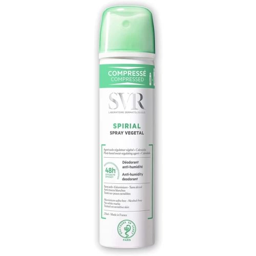 SVR Spirial 48H Vegetal purškiamas dezodorantas 75 ml