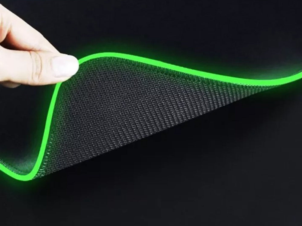 Apšviesta žaidimų pelės padas led xxl