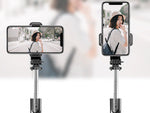 Selfie lazdos trikojis nuotolinio valdymo pultas bluetooth