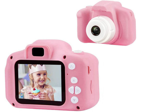 Skaitmeninis fotoaparatas vaikams su žaidimais fotoaparato žaidimai kitty, Rožinė, Szín, Rózsaszín