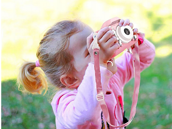 Skaitmeninis fotoaparatas vaikams su žaidimais fotoaparato žaidimai kitty, Rožinė, Szín, Rózsaszín