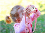 Skaitmeninis fotoaparatas vaikams su žaidimais fotoaparato žaidimai kitty, Rožinė, Szín, Rózsaszín