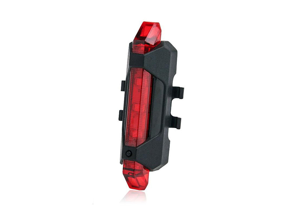 Led rinkinys galinis priekinis usb dviračio žibintas