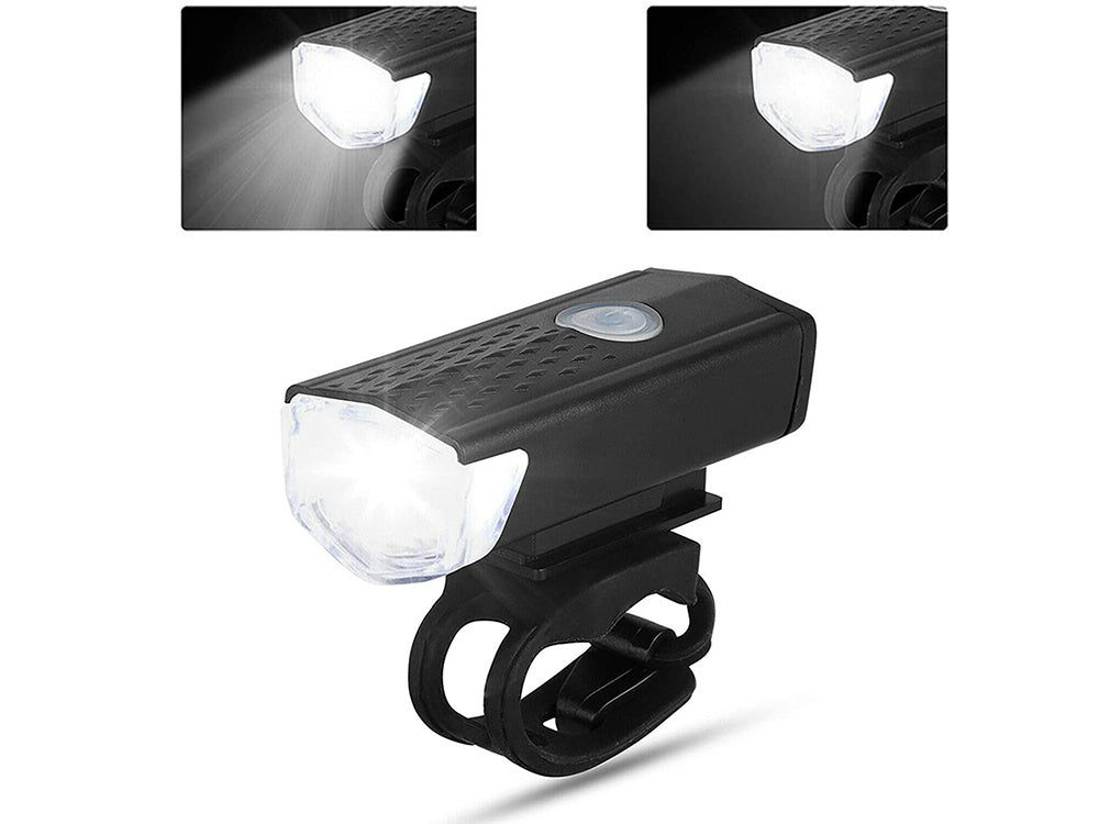 Led rinkinys galinis priekinis usb dviračio žibintas