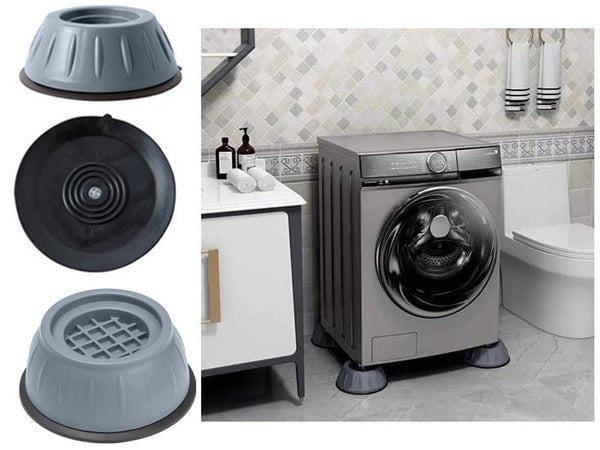 Skalbimo mašinos indaplovės antivibracinės pagalvėlės 4 vnt.