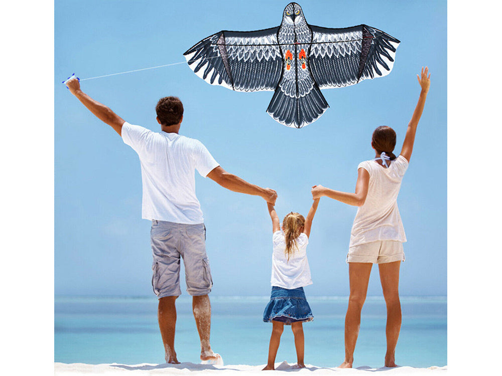Aitvaras "bird eagle" 2 m paukščių atbaidymo priemonė su virvele