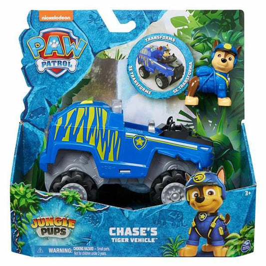 Žaislinė mašinėlė The Paw Patrol Jungle Spalvotas Juoda / Mėlyna