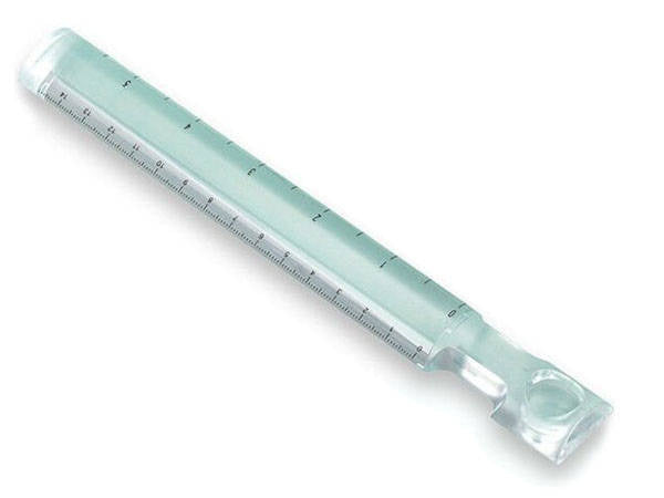 15 cm linijinis skaitymas linijinis 2,5 5x