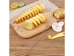 Bulvių traškučių kepimo mašina twisted fryer