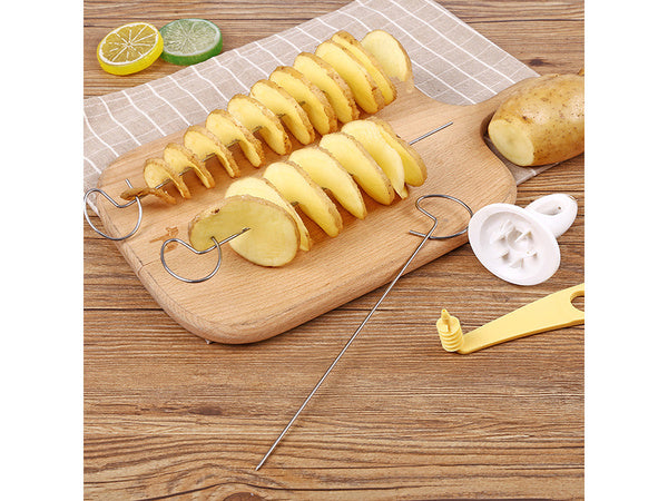 Bulvių traškučių kepimo mašina twisted fryer